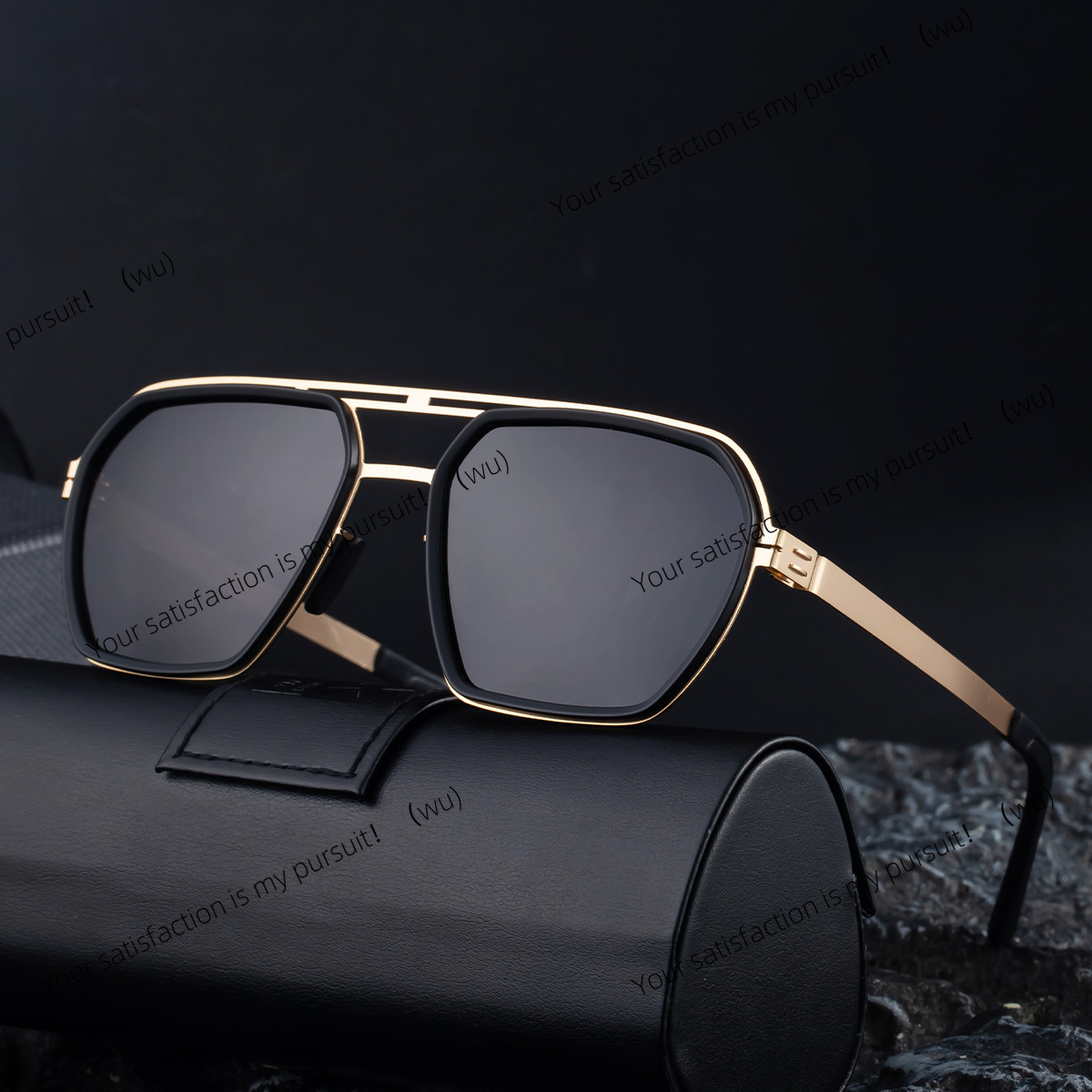 Fishing Sunglasses Polarized - Polarized Double Beam Stainless Steel Sunglasses