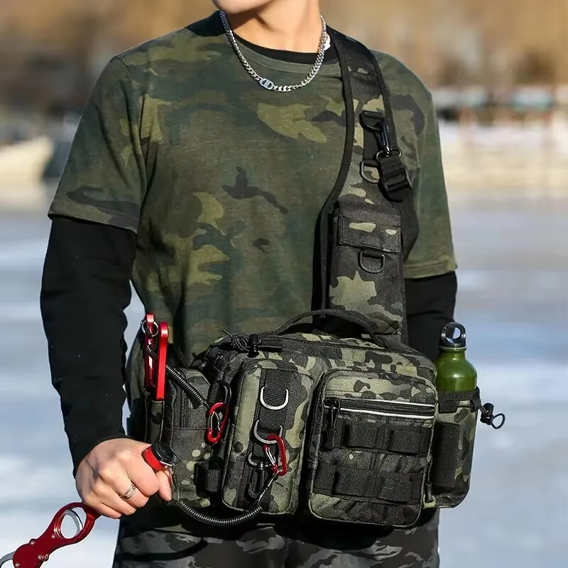 Fishing Backpack - Outdoor Tactical Camping Climbing Waist Sling