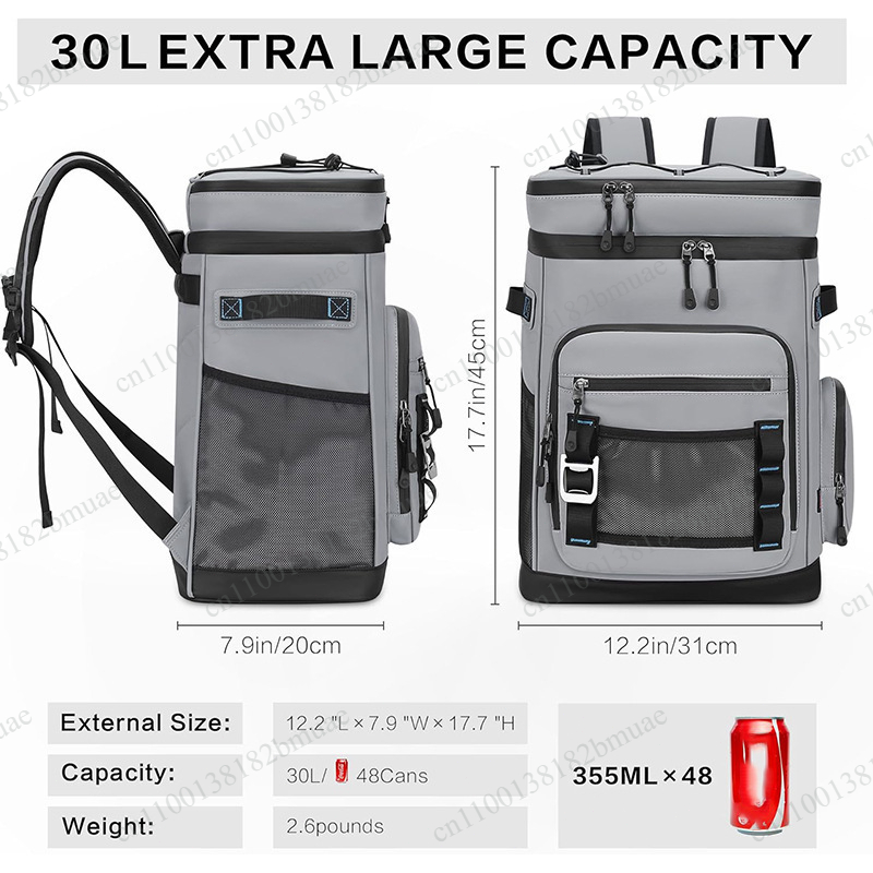 Fishing Backpack - For Men Women Leak Proof Cooler