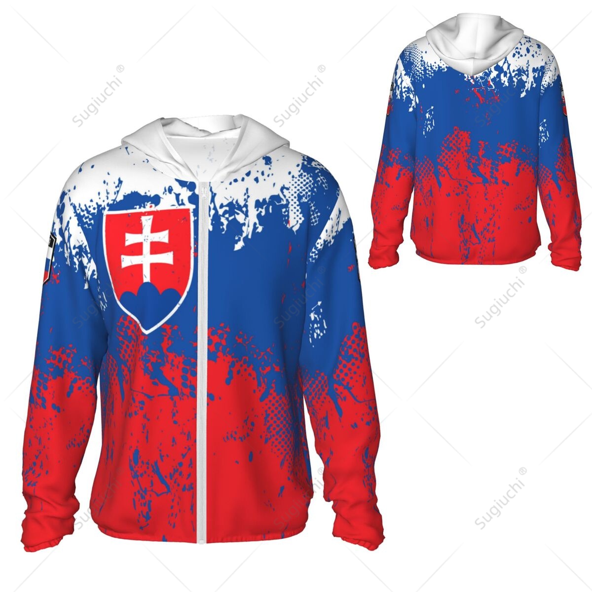 Slovakia Flag Sun Protection H - Fishing Hoodie review and price