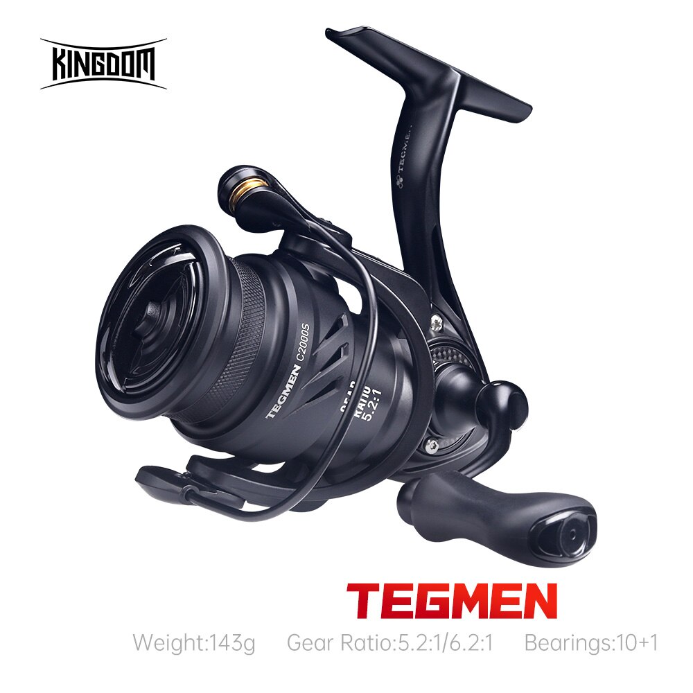 Kingdom Tegmen 5.2:1 6.2:1 143 - Abu Garcia Reel Max review and price