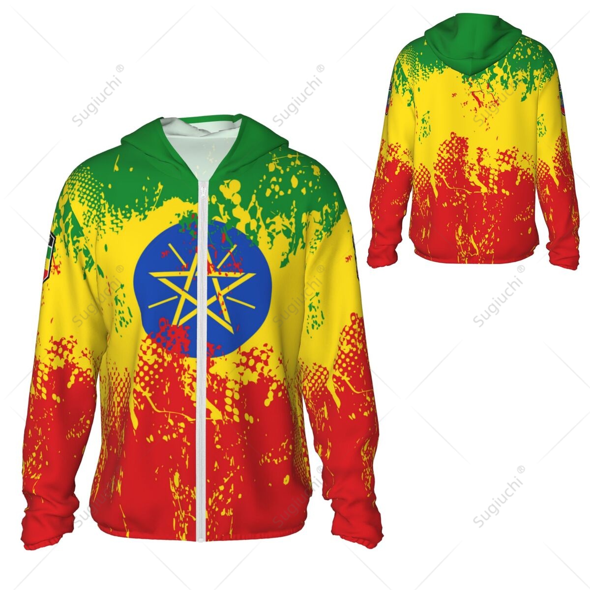Ethiopia Flag Sun Protection H - Fishing Hoodie review and price