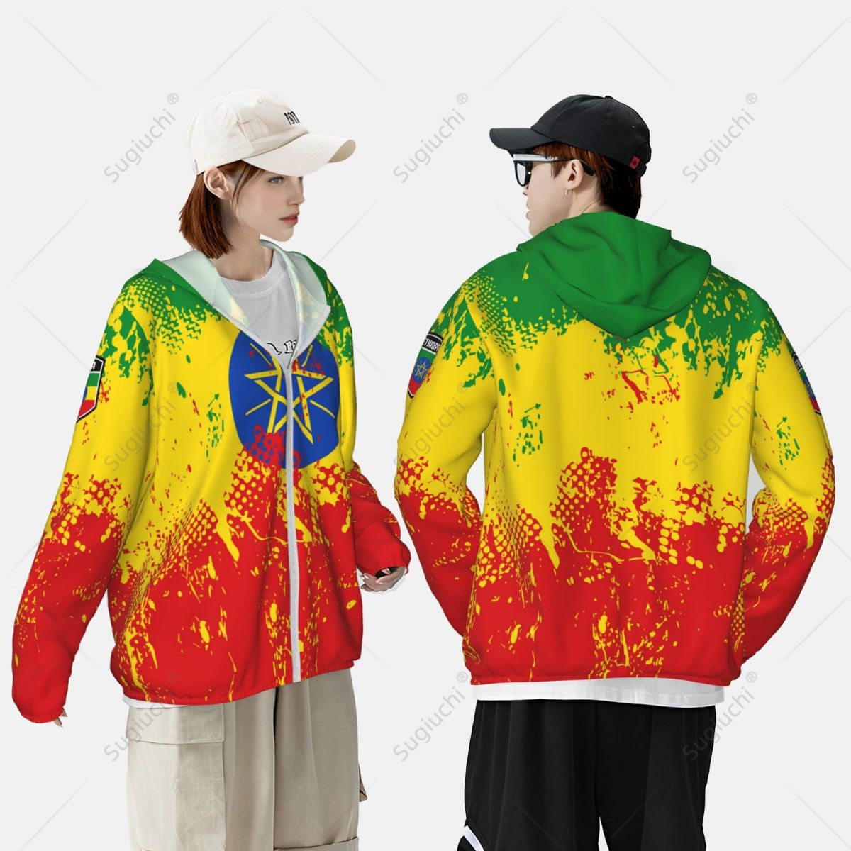 Ethiopia Flag Sun Protection H - Fishing Hoodie review and price