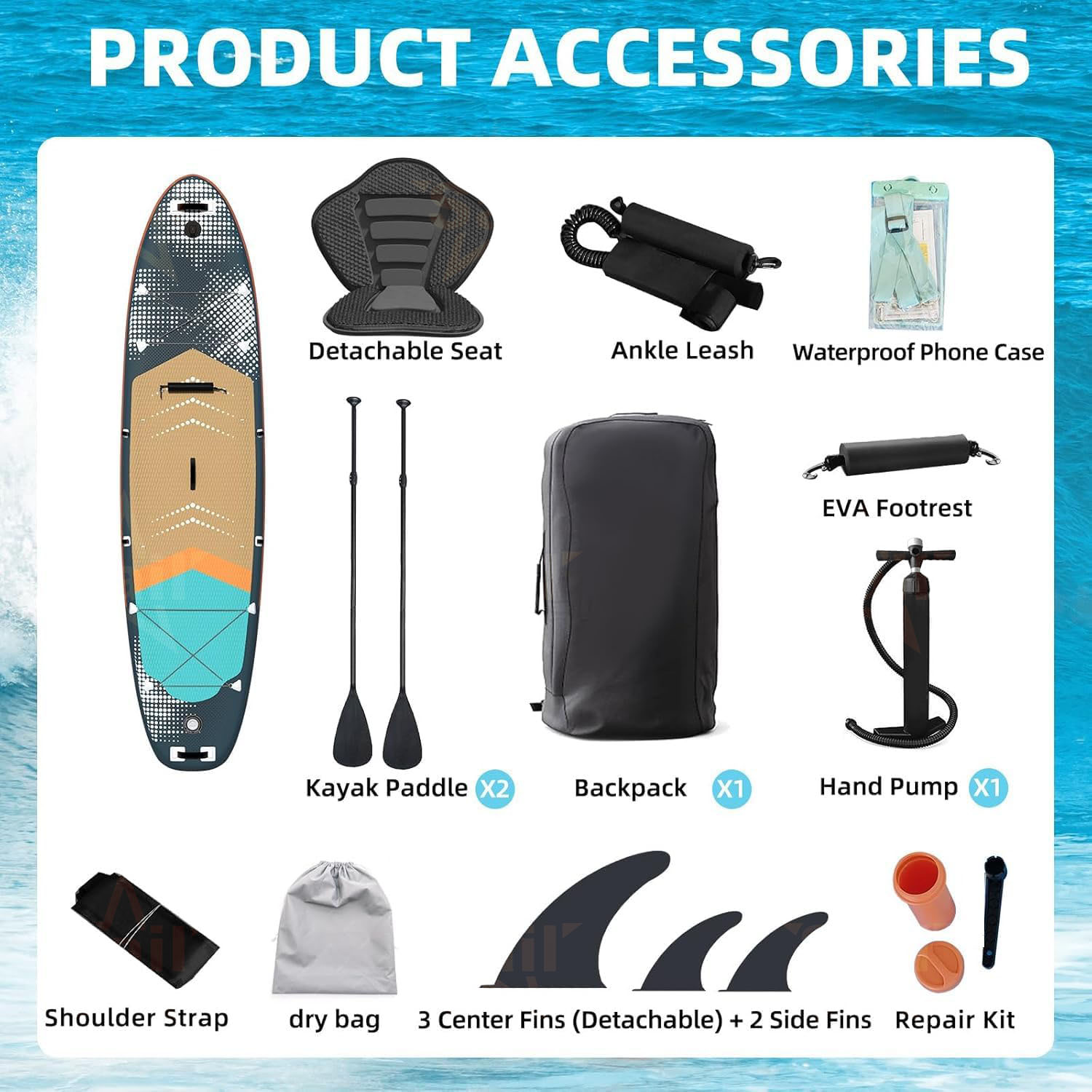 Multi-Purpose Inflatable Stand - Fishing Backpack review and price