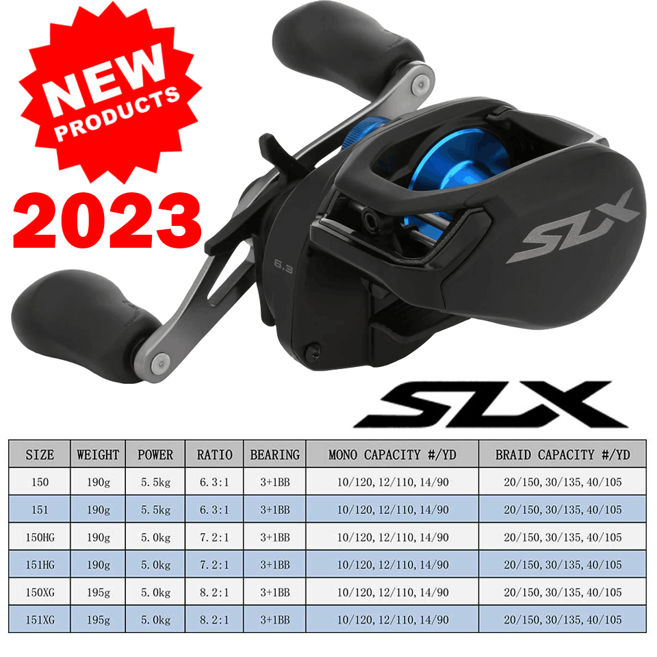 SHIMANO Baitcasting Reel SLX D - Kastking Reel Zephyr review and price