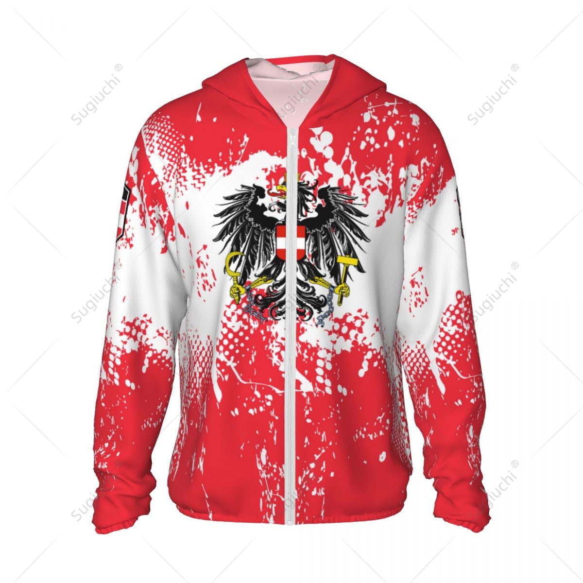 Austria Flag Sun Protection Ho - Fishing Hoodie review and price