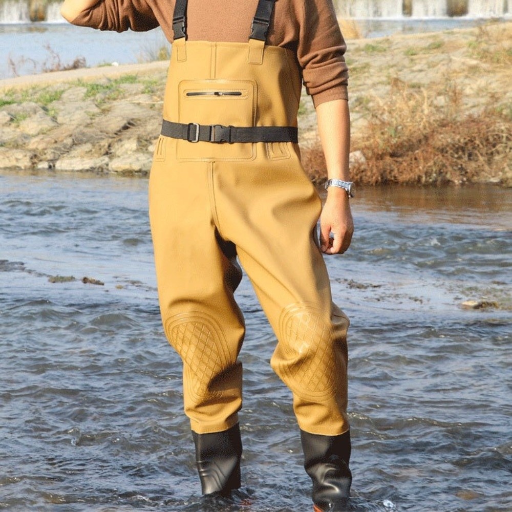 Useful PVC Fishing Suit Double - Fishing Pants Waterproof review and price
