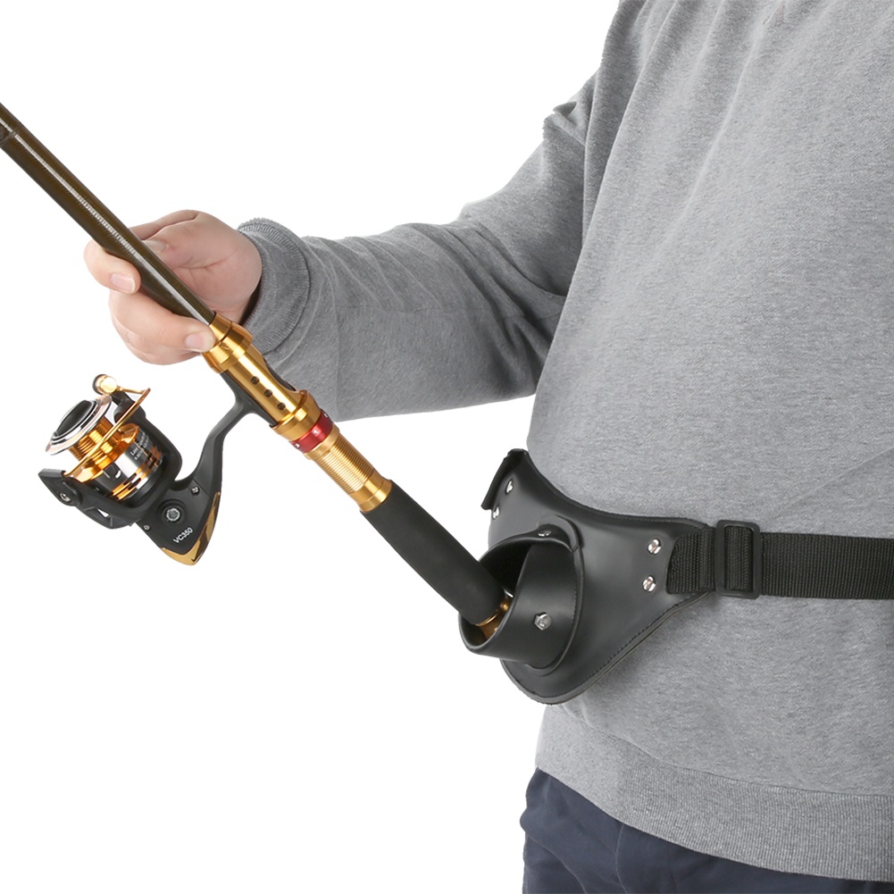 Black PU Leather Adjustable Ro - Fishing Belt review and price