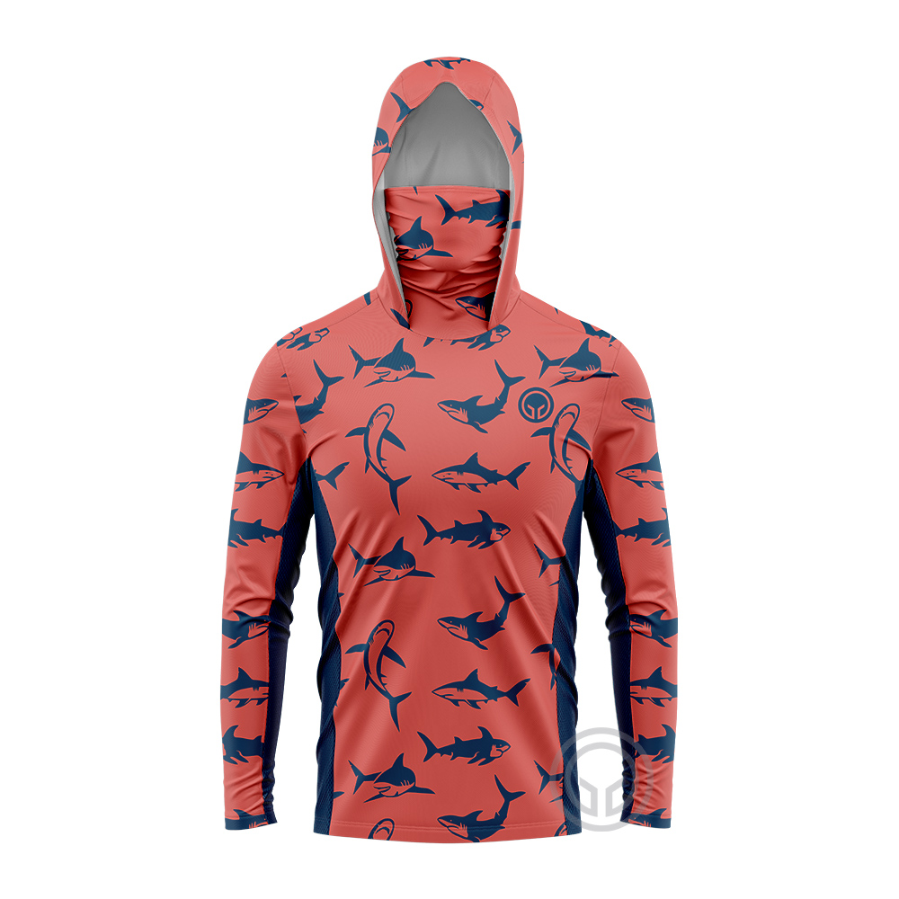 UPF50+ Sun-Protective Men Fish - Fishing Hoodie review and price