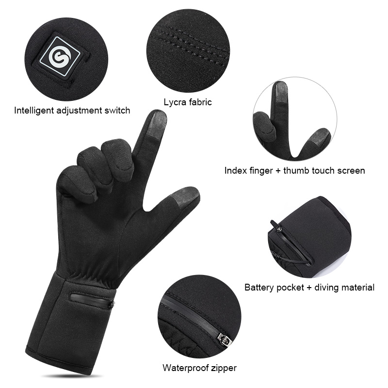 Rechargeable Electric Liner He - Fishing Gloves review and price